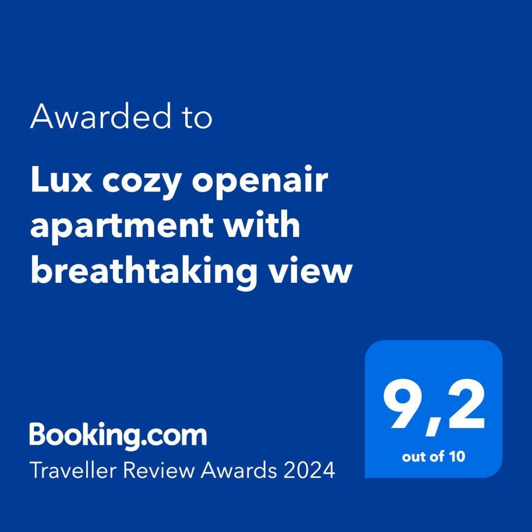 Lux Cozy Openair Apartment With Breathtaking View Athens Exterior photo